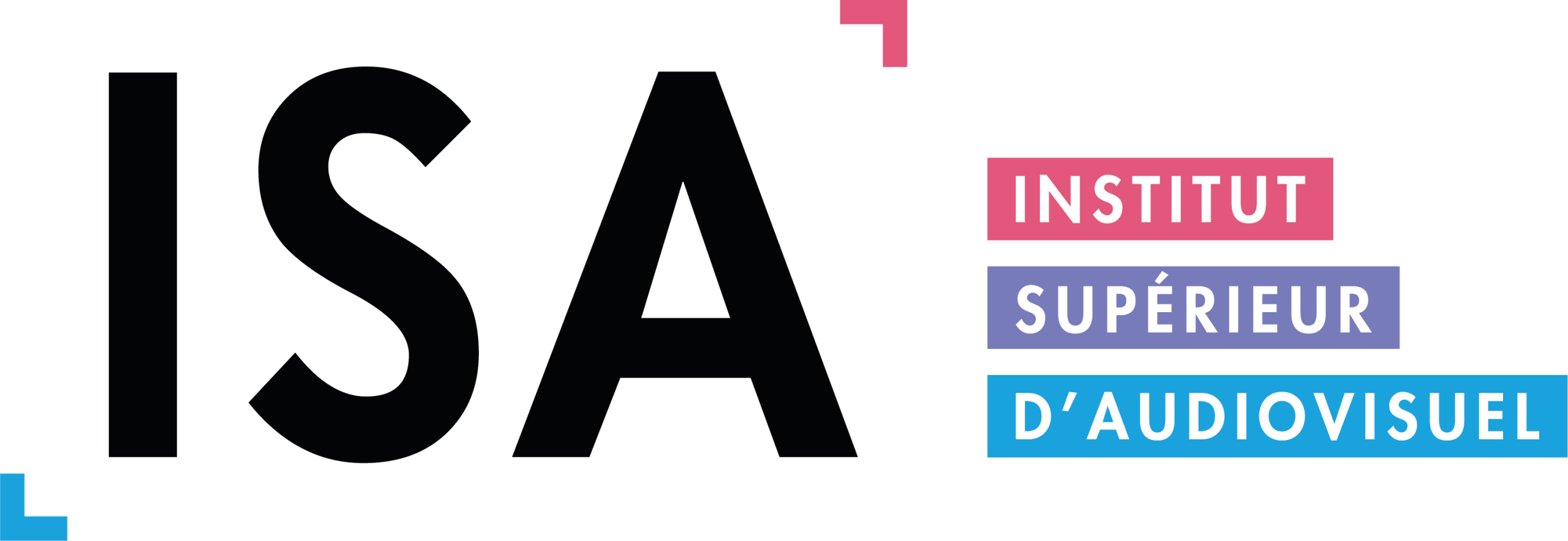 Logo ISA, Institut Supérieur d'Audiovisuel