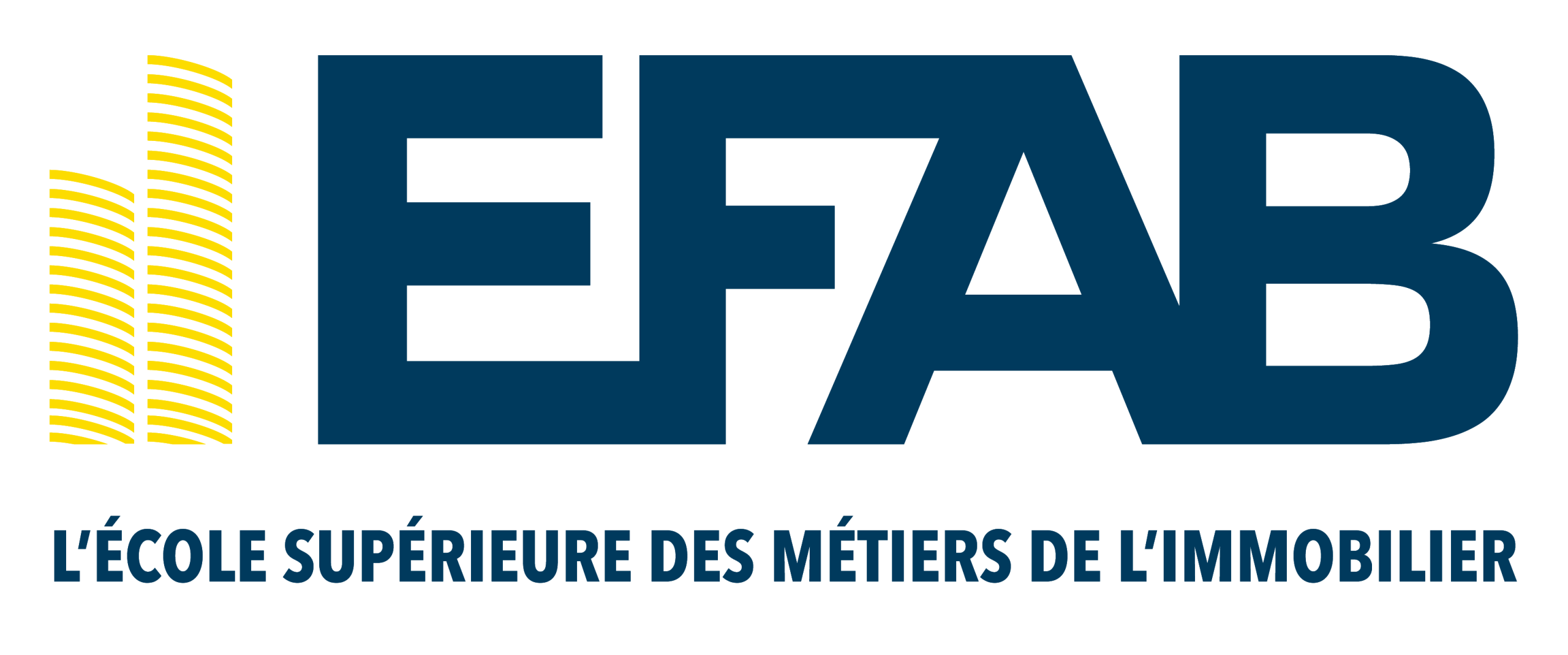 Logo EFAB, école supérieure des métiers de l'immobilier